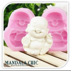 Modelo Molde Buda Sonriente