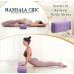 Modelo Bolster Yoga Terapéutica Rosa 